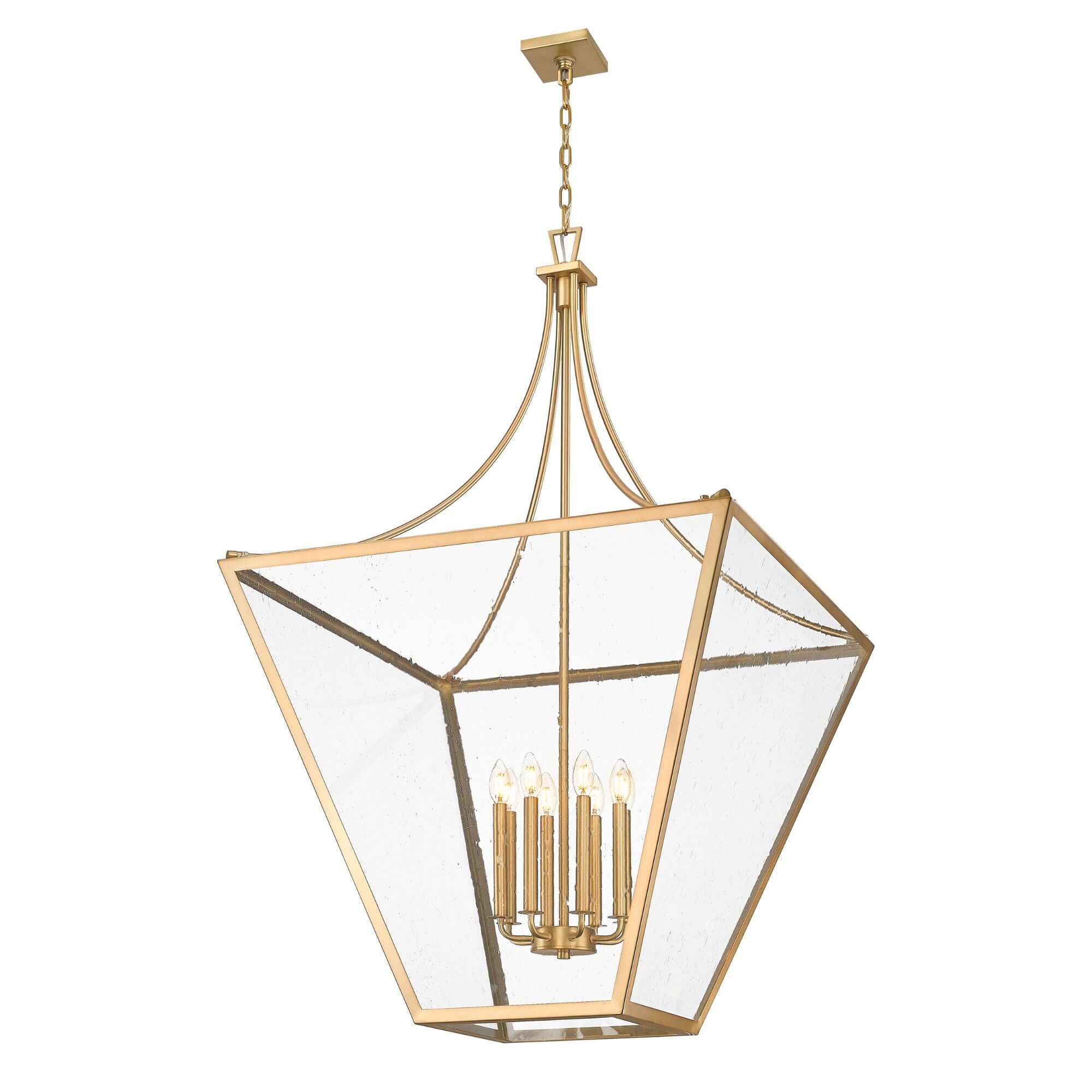 Montalcino 8 Light Chandelier Rubbed Brass
