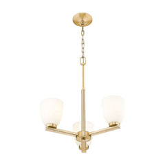 Naya 3 Light Chandelier Modern Gold