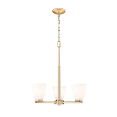 Naya 3 Light Chandelier Modern Gold