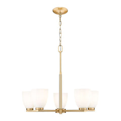 Naya 5 Light Chandelier Modern Gold