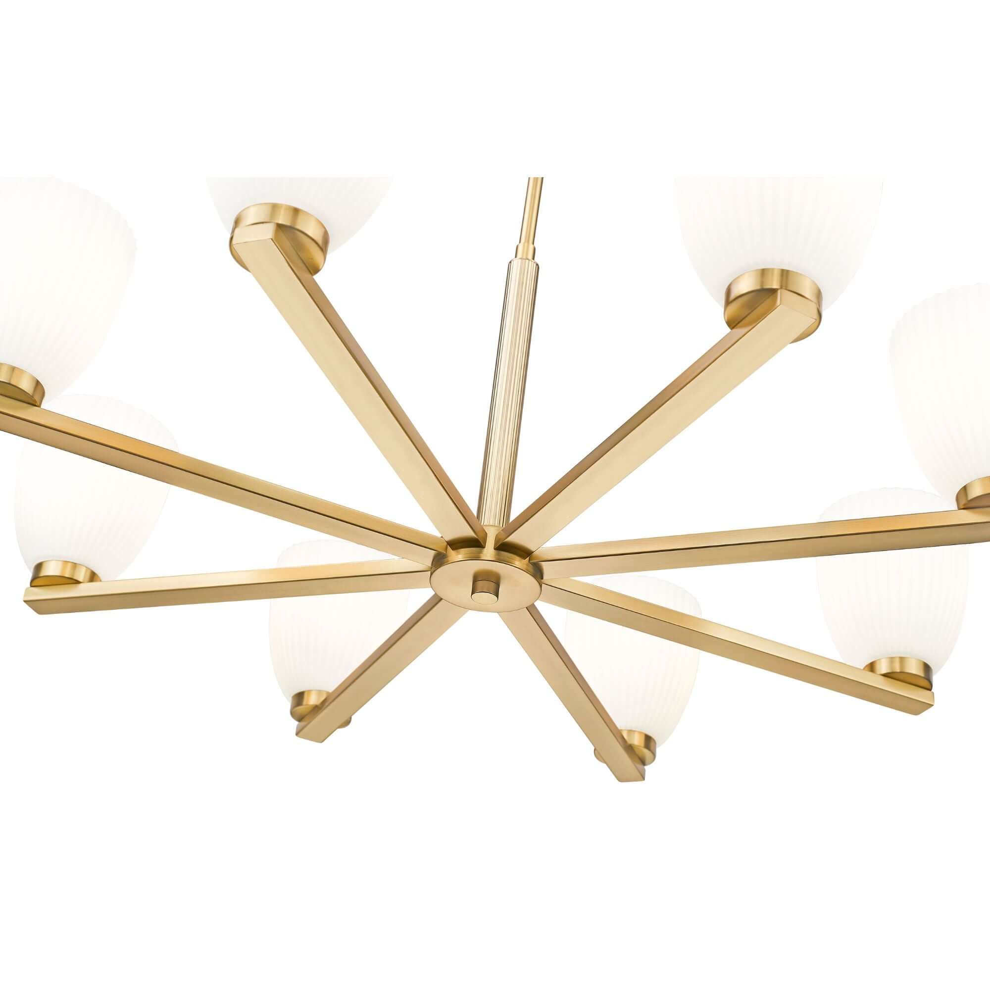 Naya 8 Light Chandelier Modern Gold
