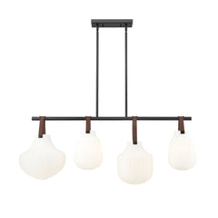 Newbury 4 Light Pendant Matte Black