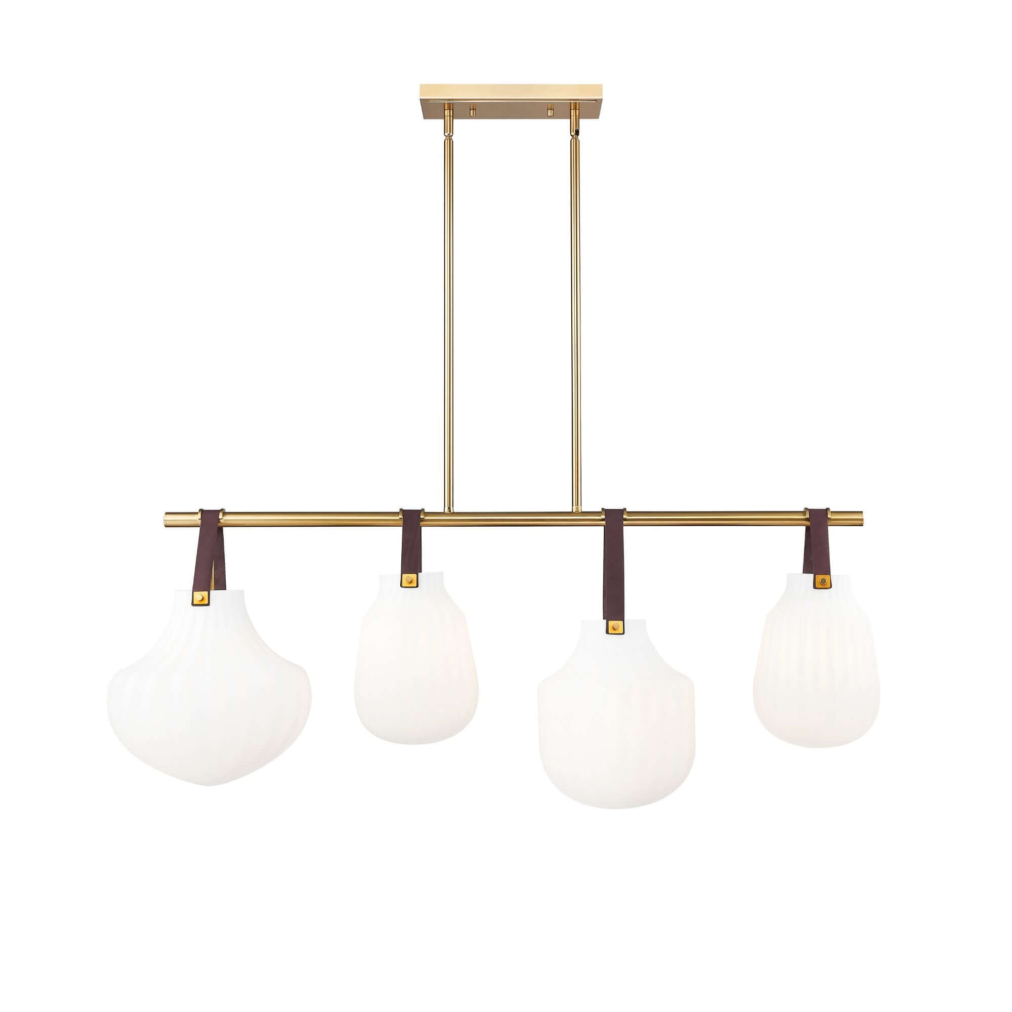 Newbury 4 Light Pendant Modern Gold