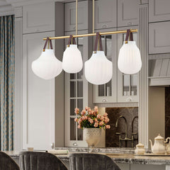 Newbury 4 Light Pendant Modern Gold