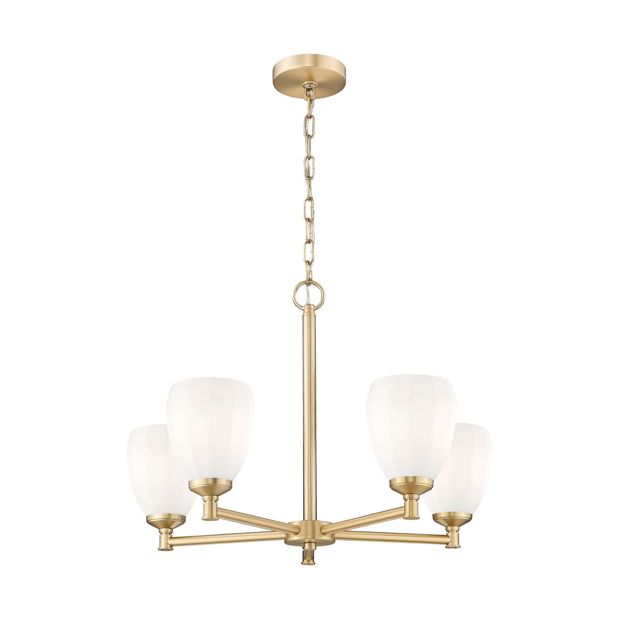 Oren 5 Light Chandelier Modern Gold