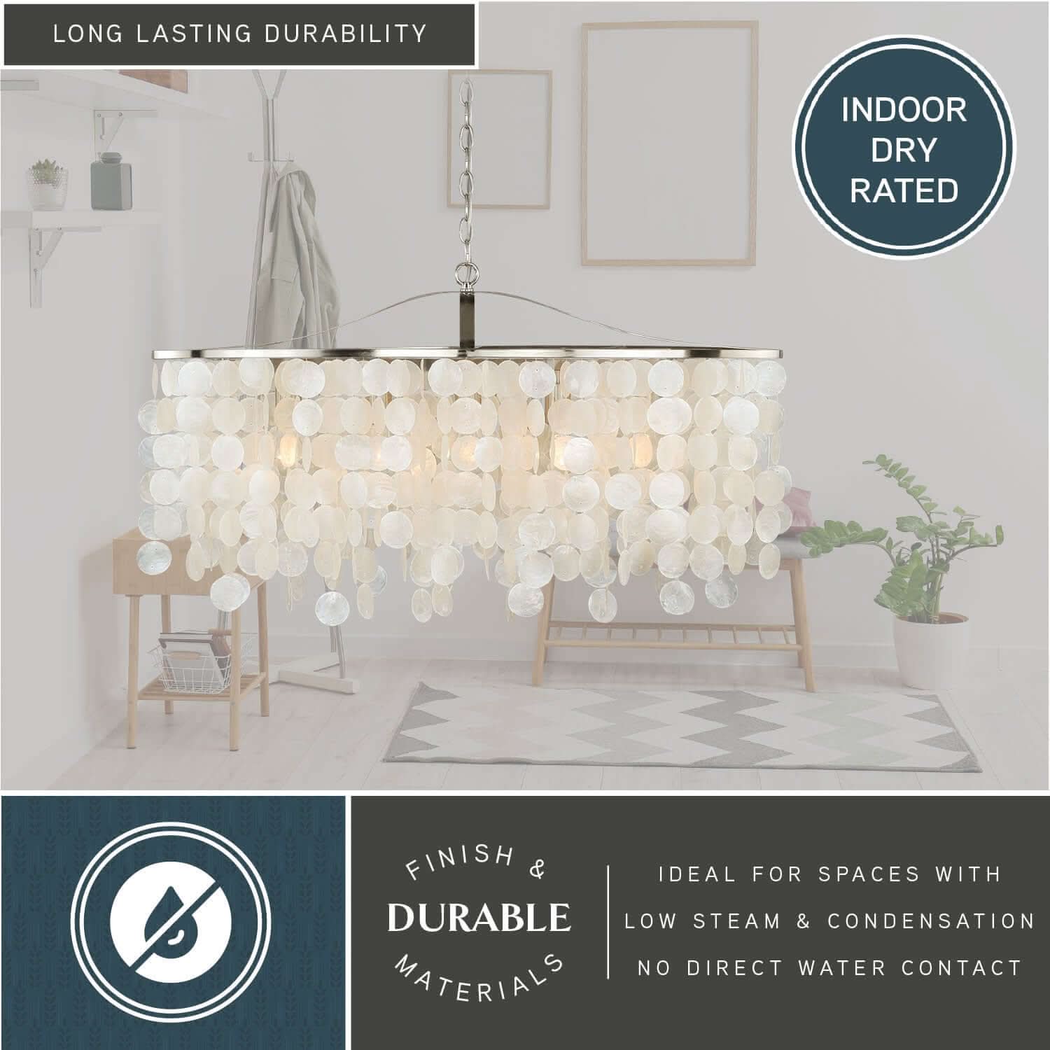 Elsa 5-Light Linear Chandelier