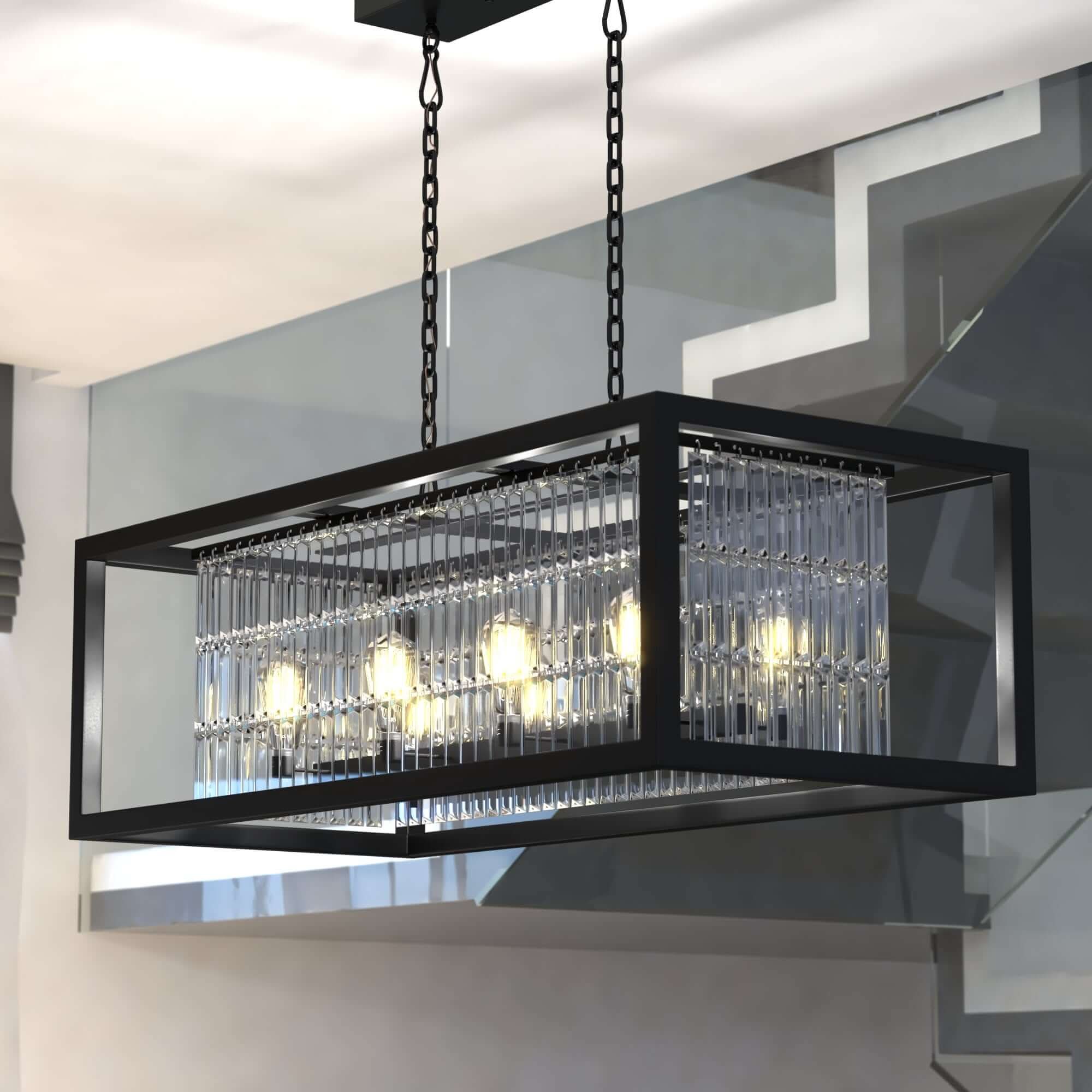 Catana 8-Light Linear Chandelier