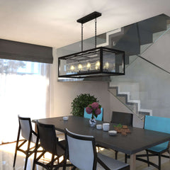 Catana 8-Light Linear Chandelier