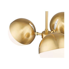 Realm Sphere 3 Light Chandelier Modern Gold