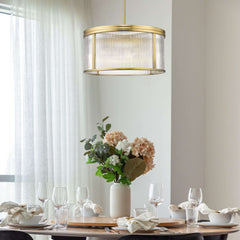 Carnaby 6 Light Chandelier Modern Gold