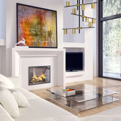 Calumet GU10 9 Light Chandelier Matte Black + Olde Brass
