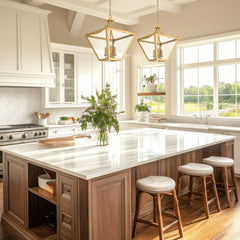 Montalcino 3 Light Chandelier Rubbed Brass