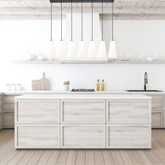 Farrell 7 Light Linear Chandelier Matte Black
